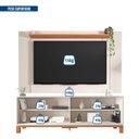 Ver imagem 4 de Rack com Painel Ripado para TV até 65 Polegadas 180cmx108cm Mondrian