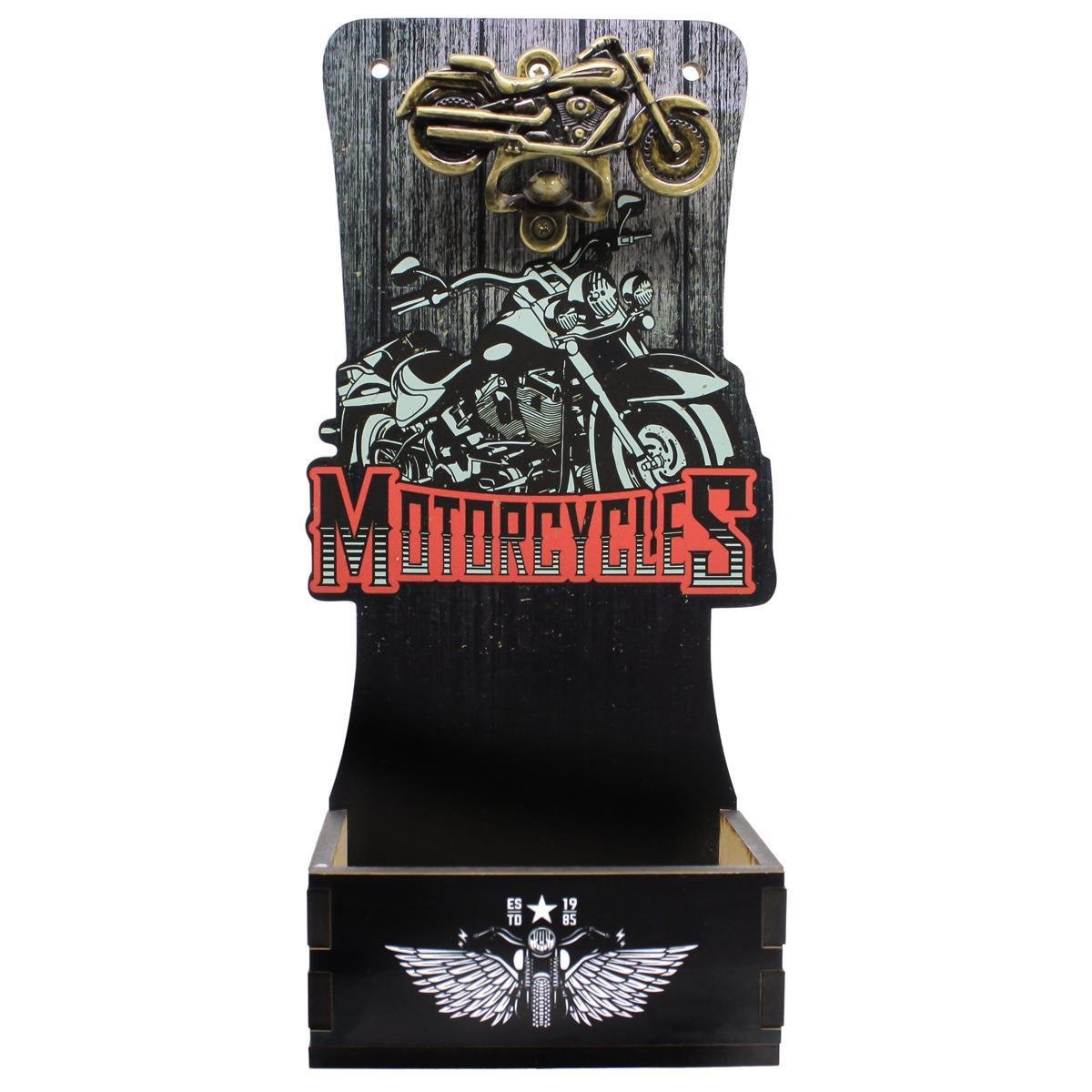 Abridor De Garrafas Com Tema De Moto Decorativo Reforçado - 1