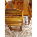 Ver imagem 6 de Conjunto de Mesa com 4 cadeiras cor CEREJEIRA Marcenaria Aliberti 01