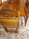 Ver imagem 6 de Conjunto de Mesa com 4 cadeiras cor CEREJEIRA Marcenaria Aliberti 01
