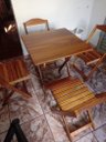 Ver imagem 3 de Conjunto de Mesa com 4 cadeiras cor CEREJEIRA Marcenaria Aliberti 01