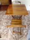 Ver imagem 5 de Conjunto de Mesa com 4 cadeiras cor CEREJEIRA Marcenaria Aliberti 01