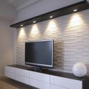 Ver imagem 7 de 2 Spot Cristal Embutir Espelhado Preto Quadrado Sala Lup17