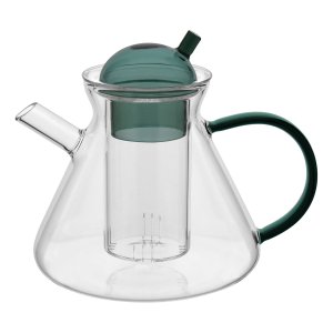 Chaleira Chá Café com Infusor Borossilicato 500ml 13x13x13cm