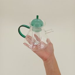 Chaleira Chá Café com Infusor Borossilicato 500ml 13x13x13cm - 5