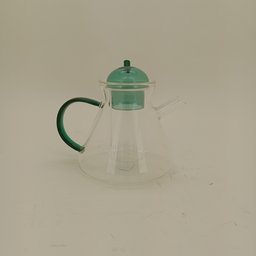 Chaleira Chá Café com Infusor Borossilicato 500ml 13x13x13cm - 2