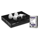 Ver imagem 3 de Kit 2 Câmeras de Segurança Intelbras Full Hd 1080p com Dvr Mhdx 1204 1080p com Hd 2tb Purple
