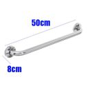 Ver imagem 2 de Barra de Apoio 50cm Inox Kit 24 Unidades Deficiente Idoso Acessibilidade Banheiro Box Segurança Corr