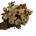 Ver imagem 1 de Flor Artificial Buquê Camélia e Margarida
