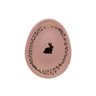 Prato Sobremesa Oval Riviera Pastel Rosa 21 X 16cm - Unid. - 1