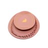 Prato Sobremesa Oval Riviera Pastel Rosa 21 X 16cm - Unid. - 2