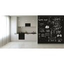 Ver imagem 2 de Papel De Parede Cozinha Lavável Vinílico - CASUAL PRETO E BRANCO Casa Harmonia ROLO 100X200