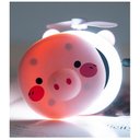 Ver imagem 3 de Mini Ventilador Espelho Porquinho pra Maquiagem Portátil Usb