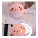 Ver imagem 4 de Mini Ventilador Espelho Porquinho pra Maquiagem Portátil Usb