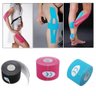 KIT 20 FITA KINESIO TAPE BANDAGEM ELASTICA FISIOTERAPIA ADESIVA MUSCULAR ALIVIO DOR LESAO ATLETA - 1