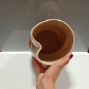 Ver imagem 4 de Vaso Decorativo Enfeite Casa Cerâmica 28x16x16cm Marrom