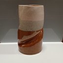 Ver imagem 3 de Vaso Decorativo Enfeite Casa Cerâmica 28x16x16cm Marrom
