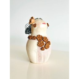 Mulher em Cerâmica. Nene Cavalcanti. Artesanal. Decoração - 4