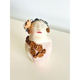 Mulher em Cerâmica. Nene Cavalcanti. Artesanal. Decoração - 5
