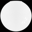 Ver imagem 2 de Globo de Vidro sem Colar 15 X 35 P/ Lustre e Pendente:branco Brilho/n/a