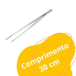 Pinça Culinária Profissional com Serrilha Reta 30 Cm Aço Inox Weck 5720 - 3