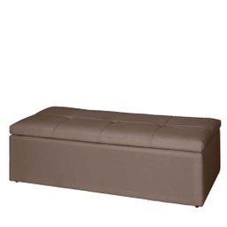 Kit Cabeceira de Cama Box Queen com Recamier Carol 160 cm Suede cappuccino - Móveis Mafer Móveis Maf - 2