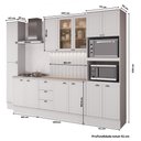 Ver imagem 5 de Armário de Cozinha Completa com Balcão Milla Lia Basic Carraro Branco