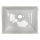 Ver mais imagens de Cuba Sobrepor para Banheiro Lavabo Apoio Branca 40x31 Lanai