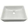 Cuba Sobrepor para Banheiro Lavabo Apoio Branca 40x31 Lanai - 4