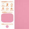 Adesivo Revestimento em Couro Sintético Rosa 50x137cm - 4