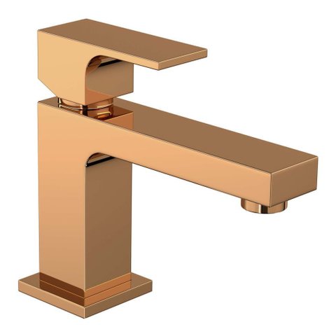 Misturador Monocomando de Mesa Lavatório Bica Baixa Unic 1/2" Red Gold - 2875.gl90.rd