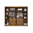 Ver imagem 3 de Guarda Roupa Casal 6 Portas 8 Gavetas - Santoro-cumaru - Móveis Novo Horizonte