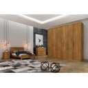 Ver imagem 1 de Guarda Roupa Casal 6 Portas 8 Gavetas - Santoro-cumaru - Móveis Novo Horizonte