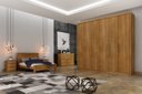 Ver imagem 1 de Guarda Roupa Casal 6 Portas 8 Gavetas - Santoro-cumaru - Móveis Novo Horizonte