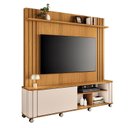 Ver imagem 2 de Estante Home Theater Trinus Cinamomo Off White - Hb Móveis