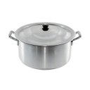Ver imagem 1 de Caçarola Hotel Panela Industrial Alumínio Tampa 50cm 46,6l Global