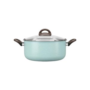 Caçarola com Tampa 24 Cm Revestimento Cerâmico Antiaderente Mineral Resist Ceramic Life Verde