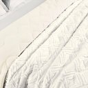 Ver imagem 5 de Cobre Leito Casal Lint Micropercal 300fios 3pç Offwhite