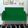 Kit Sofá 2 Lugares e 2 Poltrona Para Sala Lina Corino Verde - Móveis Mafer - 5