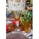 Ver imagem 2 de Jogo de 6 Taças de Agua em Vidro Ambar