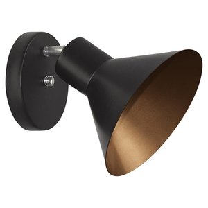 Arandela Articulada Retro Tenesse Aluminio Preto