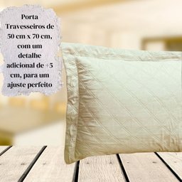 Colcha Ultrassonica Basics 2,20 X 2,40 Casal Marfim - 2
