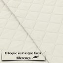 Ver imagem 4 de Colcha Ultrassonica Basics 2,20 X 2,40 Casal Marfim