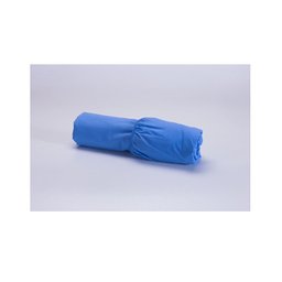 Lençol Avulso C/ Elástico Casal 100% Algodão 200 Fios para Colchão de até 30cm altura azul - 1