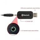 Ver imagem 4 de Receptor Adaptador Bluetooth Veicular Saída P2 Entrada Aux Estéreo Alimentado Usb Cabo P2
