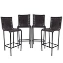 Ver imagem 2 de 4 Banquetas Diplomata Em Fibra Sintética Artesanal Para Área De Churrasco, Varanda, Sacada, Terraço 