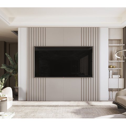 Painel Sierra 1.8 para TV até 75 Polegadas com Ripado Real