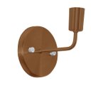Ver imagem 3 de Kit 2 Arandelas Tubo Cilindro Gourmet Alumínio Cobre Lindo