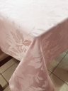 Ver imagem 1 de toalha de mesa tecido jacquard rose 1,40x1,50