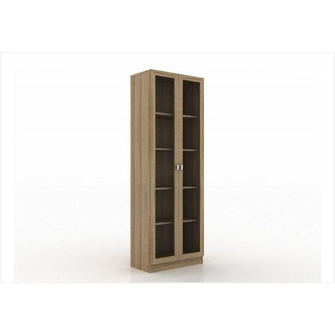 Armário com 04 Prateleiras para Home Office Me4115 Amendoa
